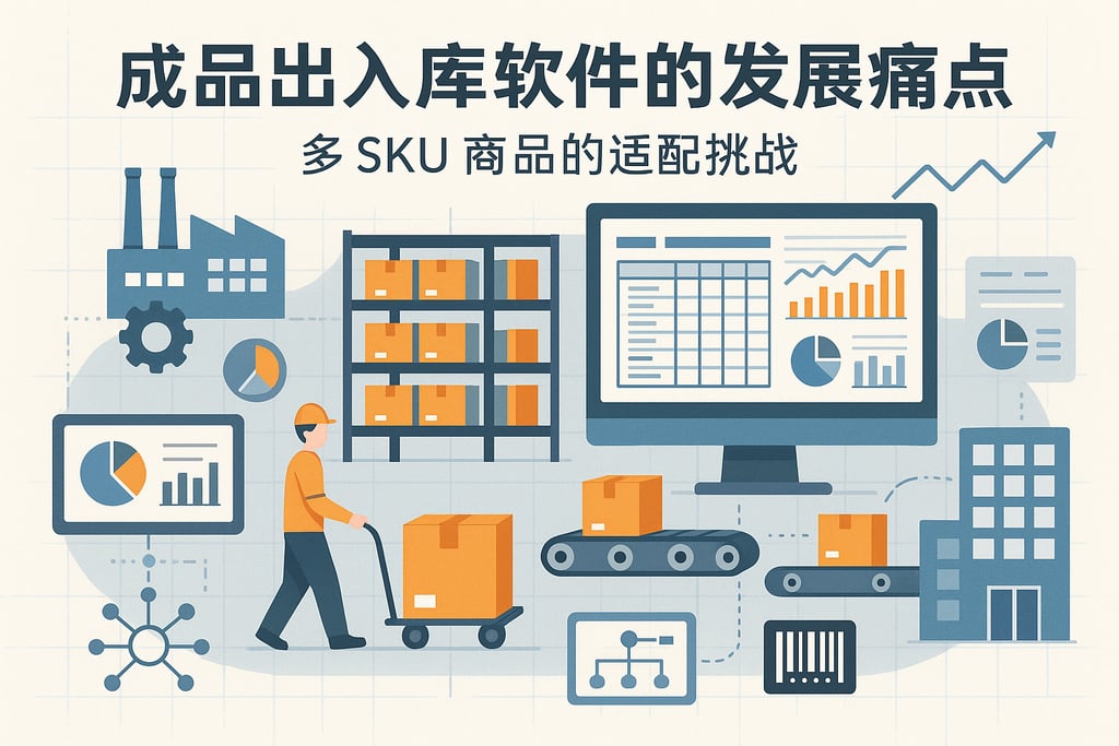 成品出入库软件的发展痛点：多 SKU 商品的适配挑战